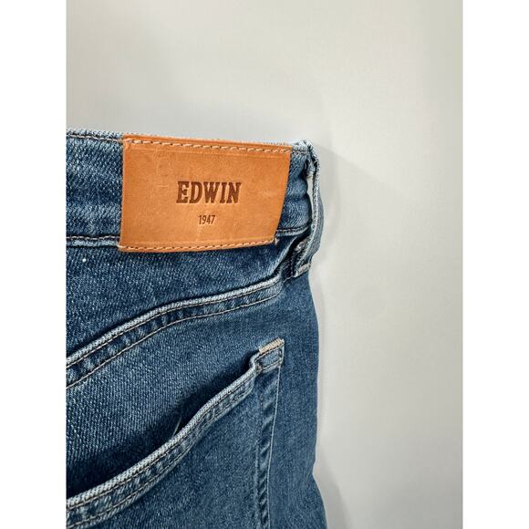 EDWIN Marli Ankle in Blue Horizion Medium Wash Denim Jean // 31 - Picture 8 of 12